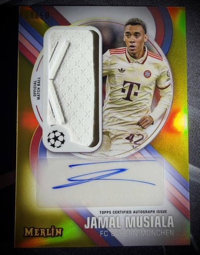 Jamal Musiala Merlin Chrome Gold