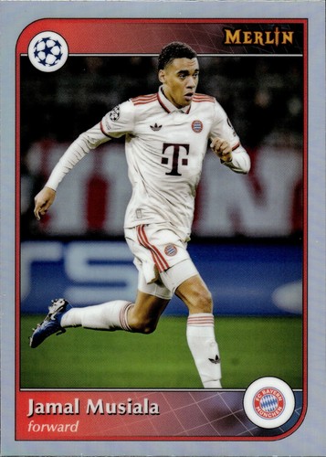 Jamal Musiala Merlin Chrome Refractor