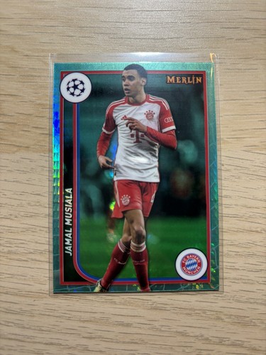 Jamal Musiala Merlin Chrome Aqua Prizm