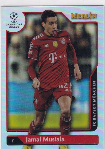 Jamal Musiala Merlin Chrome Refractor