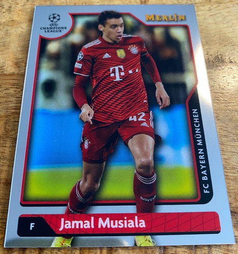 Jamal Musiala Merlin Chrome Refractor