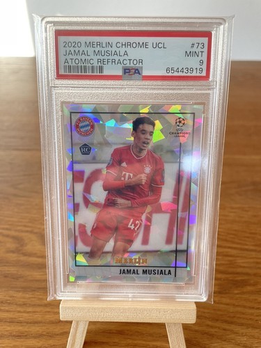 Jamal Musiala Merlin Chrome Atomic Refractor