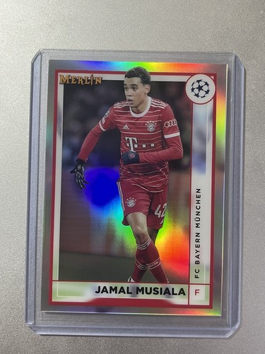 Jamal Musiala Merlin Chrome Silver Refractor