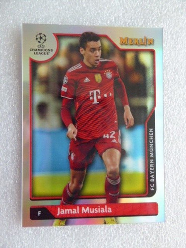 Jamal Musiala Merlin Chrome Refractor