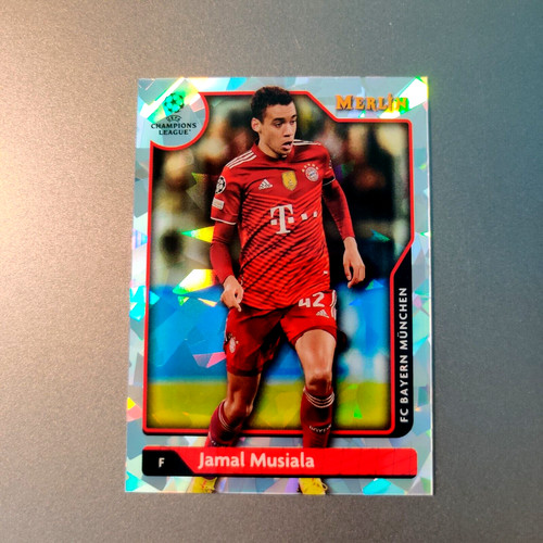 Jamal Musiala Merlin Chrome Atomic Refractor