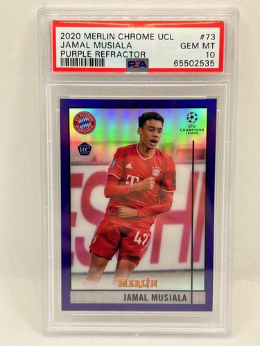 Jamal Musiala Merlin Chrome UCL Purple