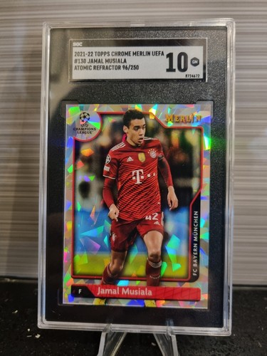 Jamal Musiala Merlin Chrome Atom Refractor