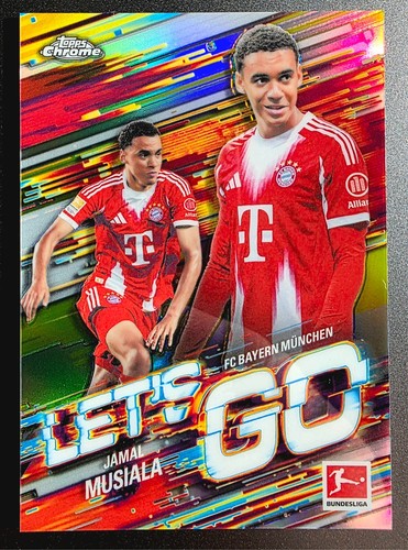 Jamal Musiala Chrome Bundesliga 