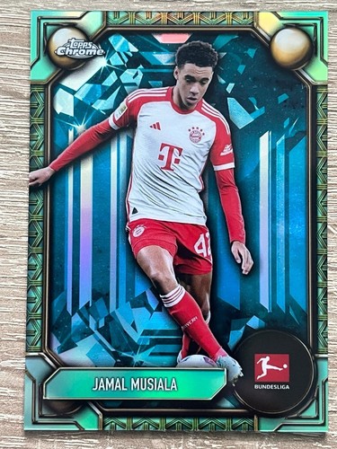 Jamal Musiala Chrome Bundesliga Jadeite Emerald