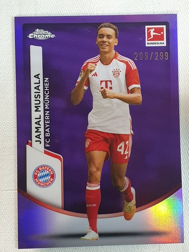 Jamal Musiala Chrome Purple Wave