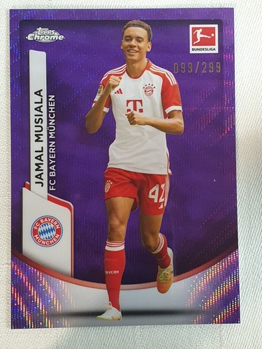 Jamal Musiala Chrome Purple Wave