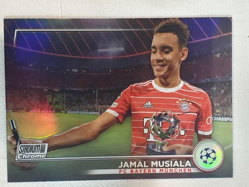 Jamal Musiala Stadium Club Chrome Refractor