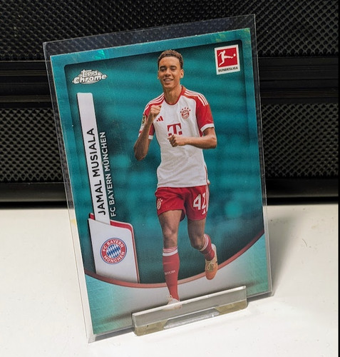 Jamal Musiala Chrome Aqua