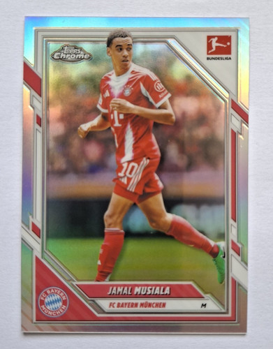 Jamal Musiala Chrome Bundesliga Refractor