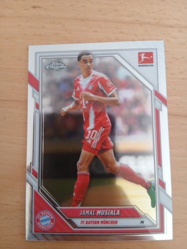 Jamal Musiala Chrome Bundesliga 