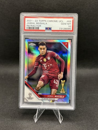 Jamal Musiala Chrome UCL Refractor