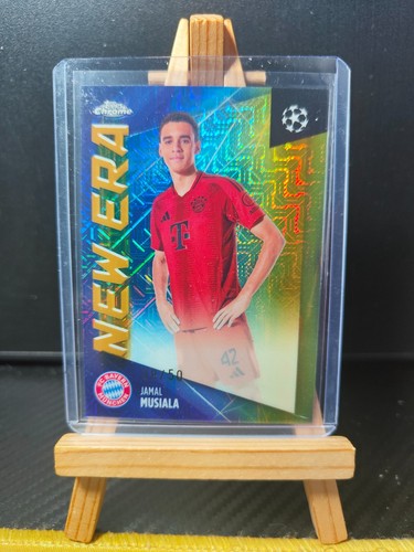 Jamal Musiala Chrome Gold Mojo Refractor