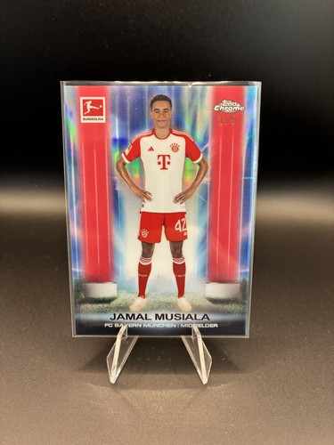 Jamal Musiala Chrome Bundesliga 
