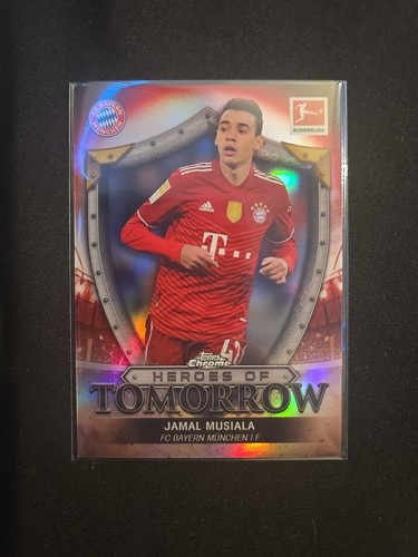 Jamal Musiala Chrome Bundesliga 