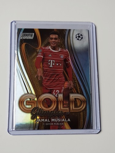 Jamal Musiala Stadium Club Chrome Gold