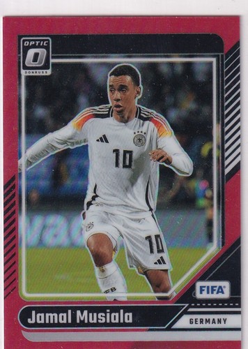Jamal Musiala Donruss Optic Red Prizm