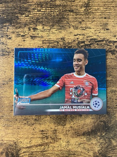 Jamal Musiala Stadium Club Chrome Blue Prism