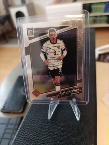 Jamal Musiala Donruss World Cup Road to Qatar Optic Holo Prizm