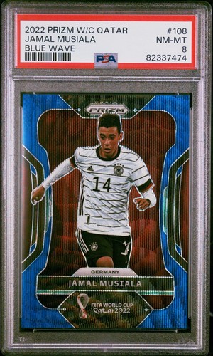 Jamal Musiala Prizm Blue Wave