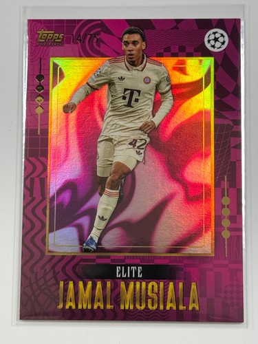 Jamal Musiala Topps X Walkertl Pink Gold
