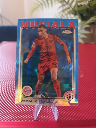 Jamal Musiala Chrome Sapphire Cracked Ice