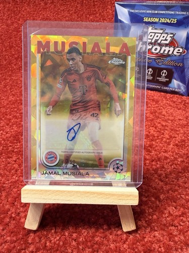 Jamal Musiala Chrome Sapphire Gold