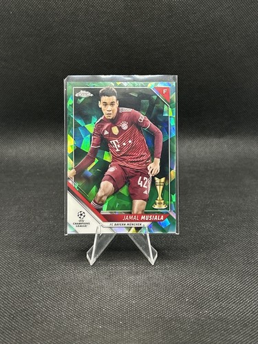 Jamal Musiala Chrome UEFA Sapphire Green