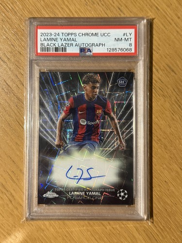 Lamine Yamal Chrome Black Lazer