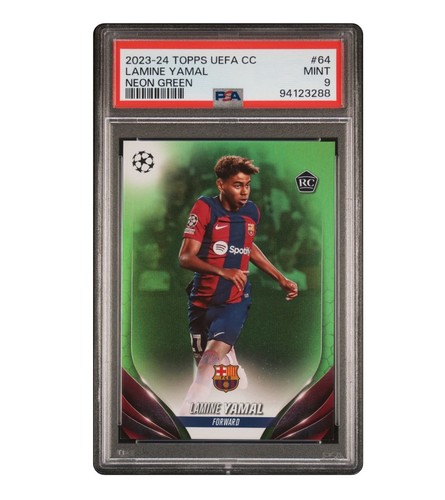 Lamine Yamal Chrome Neon Green