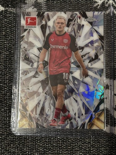 Florian Wirtz Bundesliga Chrome Diamond Etch