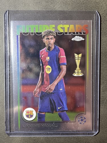 Lamine Yamal Chrome UEFA Club Competitions 