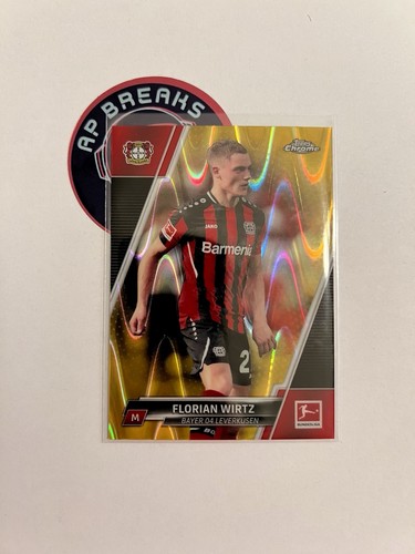 Florian Wirtz Chrome Gold Raywave Refractor