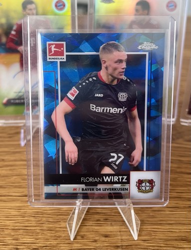 Florian Wirtz Bundesliga Chrome Sapphire