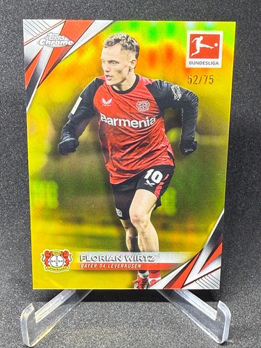 Florian Wirtz Chrome Bundesliga Yellow