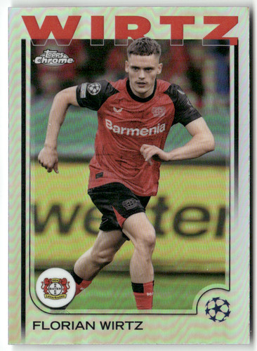 Florian Wirtz Champions League Chrome Refractor