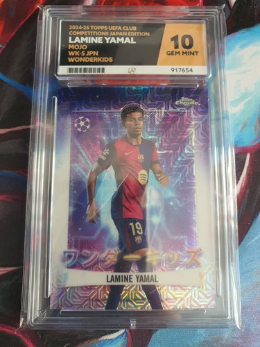 Lamine Yamal Chrome UEFA Club Competitions 