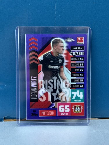 Florian Wirtz Chrome Purple Refractor