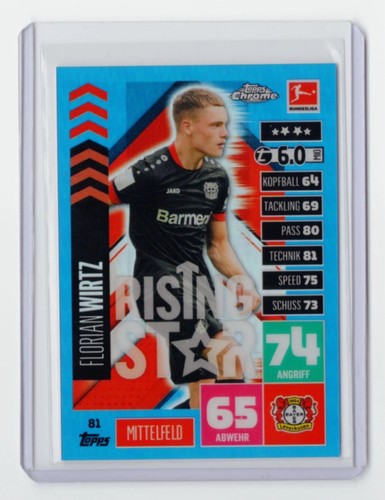 Florian Wirtz Chrome Blue Refractor