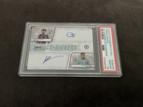 Lamine Yamal / Vitor Roque Stadium Club Chrome 