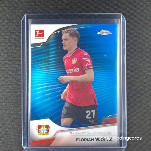 Florian Wirtz Chrome Bundesliga Blue