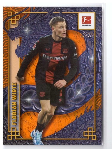 Florian Wirtz Bundesliga Chrome Orange