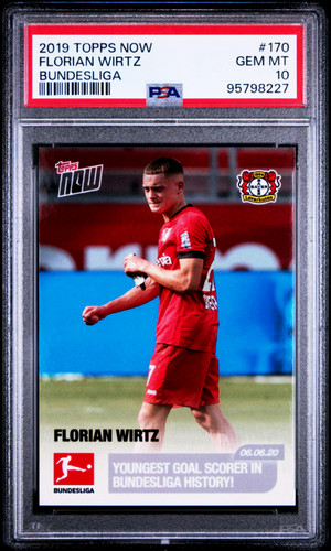 Florian Wirtz Topps Now Bundesliga 