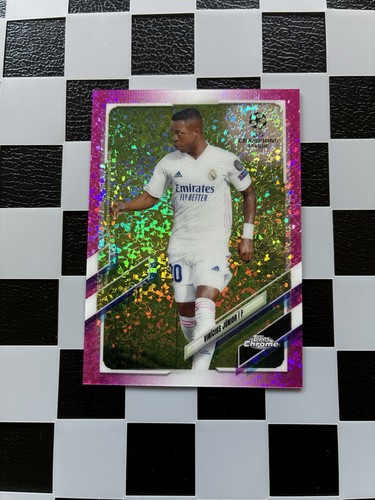 Vinicius Junior Chrome UCL Pink Mini-Diamond