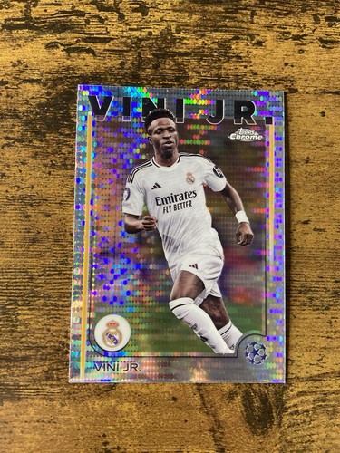 Vinicius Junior Chrome UEFA Pulsar Refractor