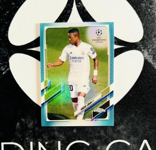 Vinicius Junior Chrome UEFA Champions League Aqua